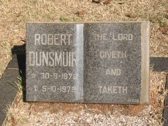 DUNSMUIR Robert 1979-1979