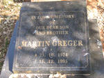 GREGER Martin 1974-1995