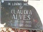ALVES Claudia 1985-1986
