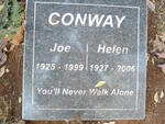 CONWAY Joe 1925-1997 & Helen 1927-2006