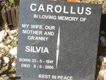 CAROLLUS Silvia 1941-2006