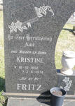 FRITZ Kristine 1932-1974