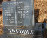 TWEDDLE William 1912-1994 & Ethel 1914-1993
