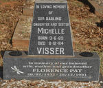 VISSER Florence Pat 1932-1991 :: VISSER Michelle 1963-1964