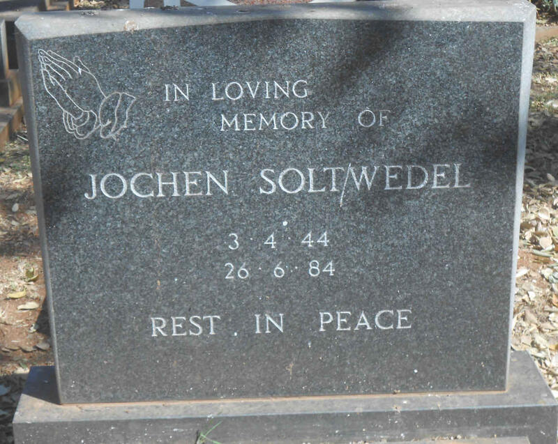 SOLTWEDEL Jochen 1944-1984