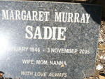 SADIE Margaret Murray 1946-2005