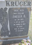 KRUGER Amelia A. 1971-1971