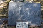 HILLESHEIM Elisabeth 1926-1988
