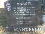 MANTFELD Margit 1937-1996