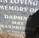 MANNHEIMER Daphne May 1925-2001