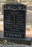 FOURIE Louis Jacobus -1966 & Cornelia Petronella -2000