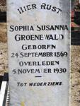 GROENEWALD Sophia Susanna 1869-1930