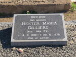 CILLIERS Hester Maria nee VAN ZYL 1896-1978