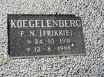 KOEGELENBERG F.N. 1931-1988