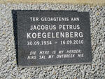 KOEGELENBERG Jacobus Petrus 1934-2010
