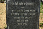 FOURIE Hester Sophia nee du TOIT 1905-1954