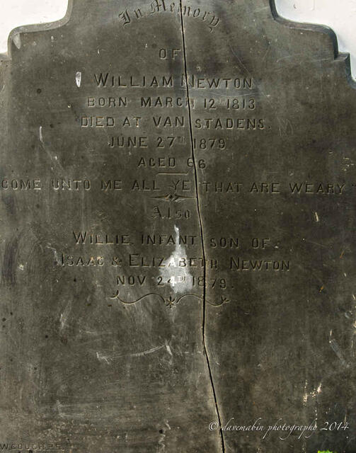 NEWTON William 1813-1879 :: NEWTON Willie -1879