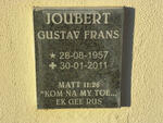 JOUBERT Gustav Frans 1957-2011