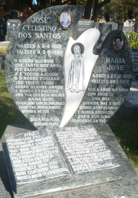 SANTOS José Celestino, dos 1932-1997 & Maria Jose 1933-2012