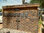 North West, BRITS district, Brits, Hartebeestfontein 445JQ, Hartebeesfontein, Motorbike Club Memorial Wall