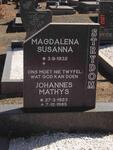 STRYDOM Johannes Matthys 1923-1985 & Magdalena Susanna 1932-