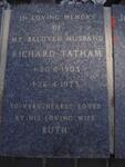 TATHAM Richard 1903-1973