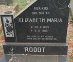 ROODT Elizabeth Maria 1893-1965