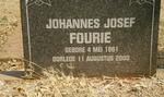 FOURIE Johannes Josef 1961-2000