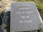 BRUYN Anna, de 1890-1951