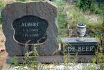 BEER Albert, de 1909-1989