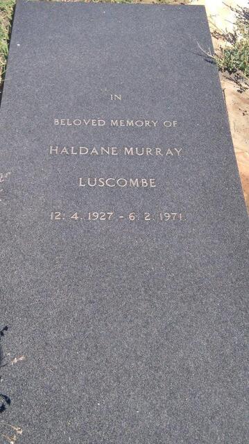 LUSCOMBE Haldane Murray 1927-1971
