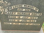 ROETS Harry Herman 1944-1945