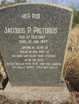PRETORIUS Jacobus P. 1867-1947