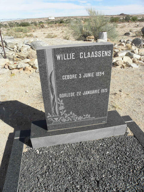 CLAASSENS Willie 1894-1975