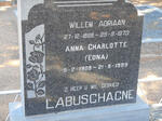 LABUSCHAGNE Willem Adriaan 1896-1973 & Anna Charlotte 1908-1999