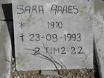 ARAES Sara 1910-1993