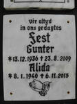 FEST Gunter 1936-2009 & Alida 1940-2015