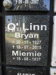 O'LINN Bryan 1927-2015 & Miemie 1937-