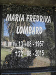 LOMBARD Maria Fredrika 1957-2015