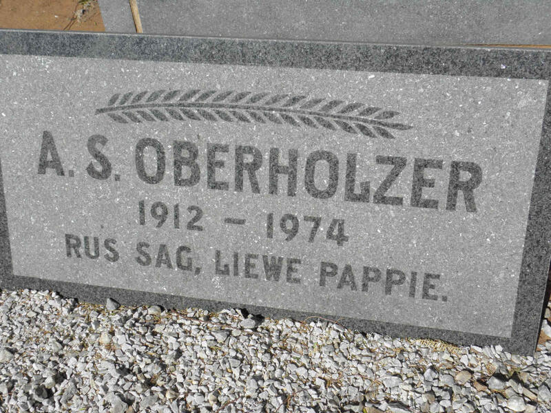 OBERHOLZER A.S. 1912-1974