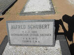 SCHUBERT Alfred 1886-1973