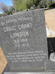 LAWSON Craig Grant 1959-1973
