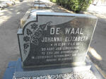 WAAL Johanna Elizabeth, de 1924-1955