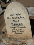 HANSEN Paul 1874-1915
