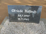 KALISCH Elfriede 1937-1982