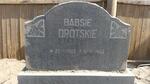 DROTSKIE Babsie 1925-1963