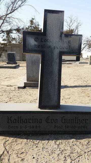 GUNTHER Katharina Eva 1899-1961