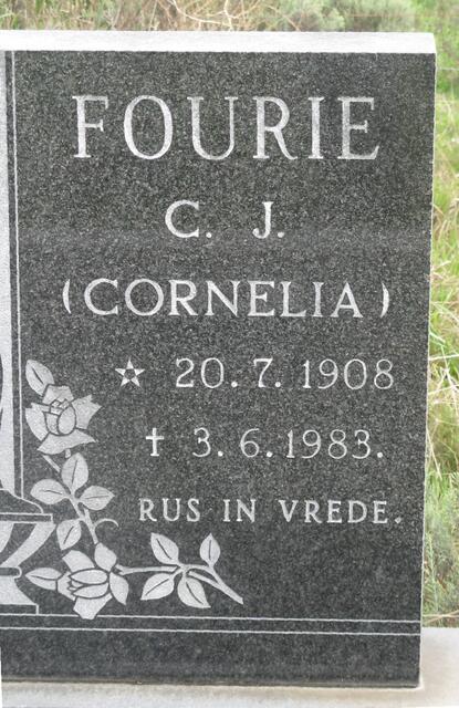 FOURIE C.J. 1908-1983