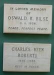 BILSE Oswald R. -1956 :: ROBERTS Charles Keen 1876-1959