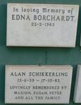 BORCHARDT Edna -1983 :: SCHIKKERLING Alan 1939-1983